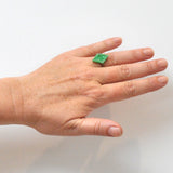 Carved Jade Ring