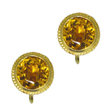 citrine earrings