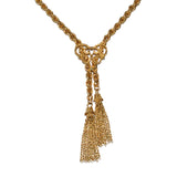 Rope Chain Tassel Necklace