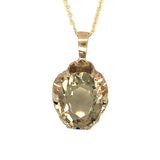 Citrine Pendant Necklace