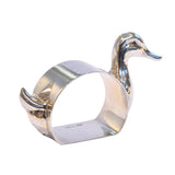 Silver 'Duck' Napkin Ring