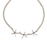 Silver Star Fish Necklace