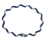 Sapphire & Diamond Bracelet