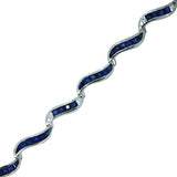 Sapphire & Diamond Bracelet