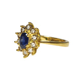 Sapphire & Diamond Ring