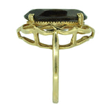 Smoky Quartz Cocktail Ring