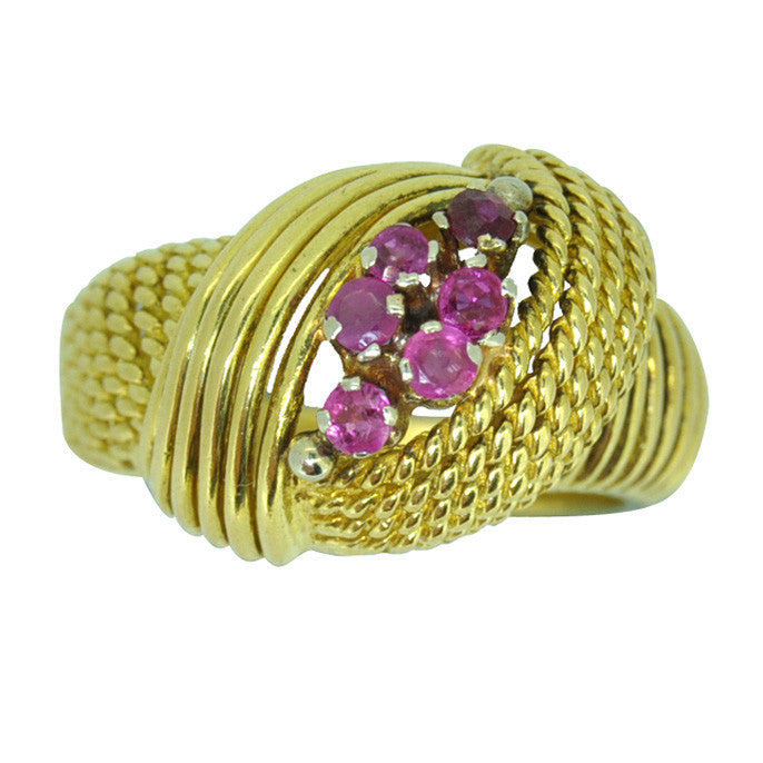 Ruby Cocktail Ring
