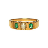 Pearl & Emerald Ring
