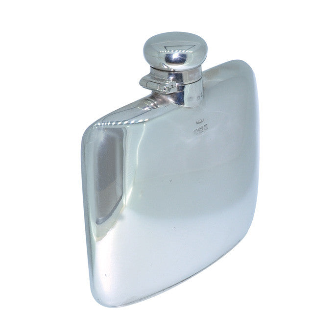 Antique Silver Hipflask