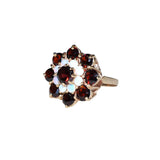 Garnet & Opal Dress Ring