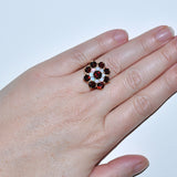 Garnet & Opal Dress Ring