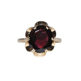 Vintage Garnet Cocktail Ring