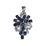 Sapphire & Diamond Pendant
