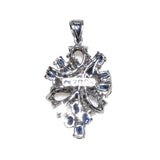 Sapphire & Diamond Pendant