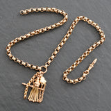 Watch Chain with Charms