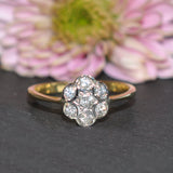 Diamond Daisy Ring