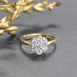Diamond 'Daisy' Cluster Ring