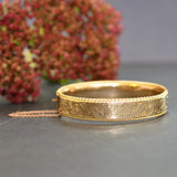 Engraved Bangle