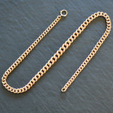 Graduated Curb Link Collar Necklace