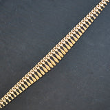Yellow Gold Graduated Fringe Collar