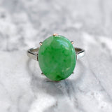 Oval Opal Ring
