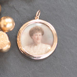 Rose Gold Glass Fronted Locket