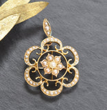 Pearl Set Pendant/Brooch