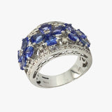 Tanzanite & Diamond Ring