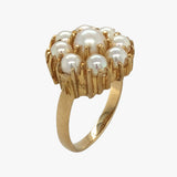 Pearl Cluster Ring