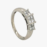 Diamond Cluster Ring