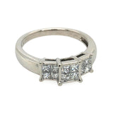 Diamond Cluster Ring