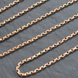 Long Rose Gold Guard Chain