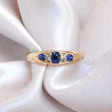 Sapphire & Diamond Ring