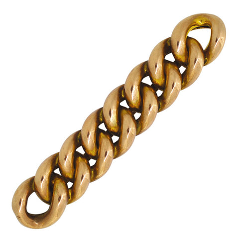Curb Link Stock Pin
