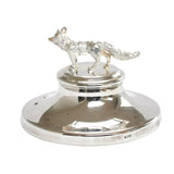 Silver 'Fox' Paperweight