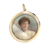 Rose Gold Glass Fronted Locket