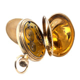 Gold Half Hunter Pocket Watch