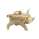 Gold Pig Charm