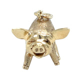 Gold Pig Charm