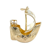 Viking Ship Charm