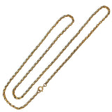 Oval Link Yellow Gold Chain