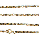 Oval Link Yellow Gold Chain