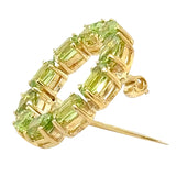 Peridot Brooch