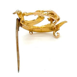 Pearl Lily of The Valley Brooch