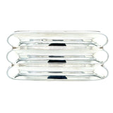 Silver Triple Cigar Case