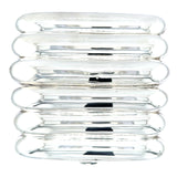 Silver Triple Cigar Case