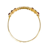Ruby & Diamond Gypsy Ring