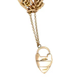 Rose Gold Gate Link Bracelet