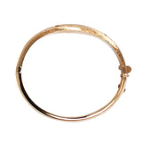 Gold Bangle Set With Rubies