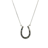 Diamond Horse Shoe Necklace